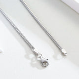 1.5mm 925 Sterling Silver Snake Chain Bracelet Women Mens Jewelry