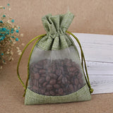 10x14cm-16x23cm Cotton Drawstring Gift Bag Jewelry Packaging