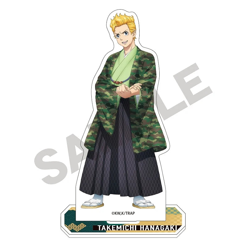 Tokyo Revengers Takemichi Mikey DraKen Baji Figure Stand Model Toy Desk Display