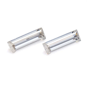 1.5x2.5MM VVS1 D Diamond Baguette Moissanite
