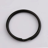 Mirror Polish Stainless Steel Keyring Split Ring Key Chain DIY Jewelry Making
