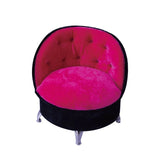 1/6 Dollhouse Fancy Couch Sofa Rose Pink Jewelry Storage Box