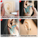 Disposable Ear Piercing Gun Kit Safety Earring Piercer Machine