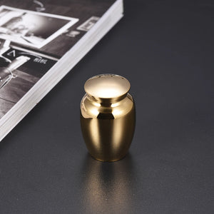 1.61 Inch Ash Jewelry Waterproof Cremation Urn Stainless Steel Ash Holder Locket