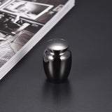 1.61 Inch Ash Jewelry Waterproof Cremation Urn Stainless Steel Ash Holder Locket
