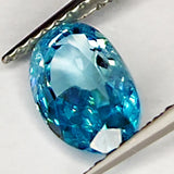 1.64ct Zircon Oval Cut Gemstone 8.2x5.3mm
