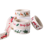 Christmas Cotton Belt Elk Ribbon - DIY Bow Bouquet Cake Baking Belt