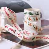 Christmas Cotton Belt Elk Ribbon - DIY Bow Bouquet Cake Baking Belt