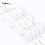 1.6mm 14K Plated Brass Oval Thin Chains for Jewelry Making