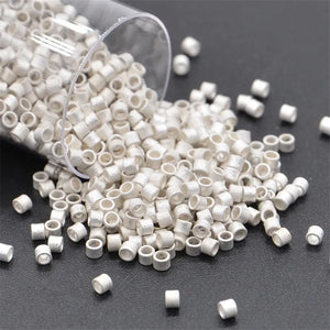 1.6mm Matte Delica Glass Beads 10g/Pipe 2000pcs Seed Bead DIY Jewelry