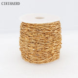 1.6mm Brass Necklace Chain DIY Jewelry Supplies