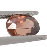 1.72ct Pink Zircon Oval Cut Gemstone