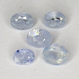 1.73ct Oval Cut Sapphire 4.7x3.9mm (5pcs)
