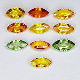 1.78ct Songea Sapphire Multicolor Marquise Cut 4.9x2.5mm