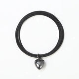 Stainless Steel Guitar String Bracelet Set with Charms