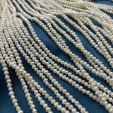205pcs AA Light Natural Freshwater Pearl Earring Charms Beads