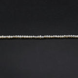 1.8-2mm Freshwater Beads Round Pearl Loose Beads for DIY Jewelry Making 14''