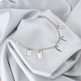 Personalized Stainless Steel Cuba Chain Bracelet for Women