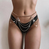 Coin Belly Vintage Beach Waist Chain Belt Body Jewelry Women