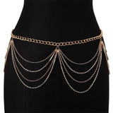 Coin Belly Vintage Beach Waist Chain Belt Body Jewelry Women