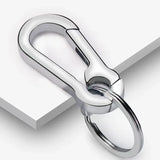 8Pcs Gourd Buckle Keychains Climbing Hook Stainless Steel Carabiner Keychain