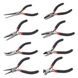 8pcs Jewelry Making DIY Tool Kit Beading Cutting Pliers Set 10.5~15cm