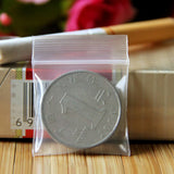 Small Ziplock Clear Plastic Zipper Bag Jewelry Storage Pack