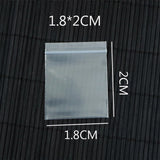 Small Ziplock Clear Plastic Zipper Bag Jewelry Storage Pack