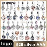 925 Silver Bracelet with Chinese Charms for Women