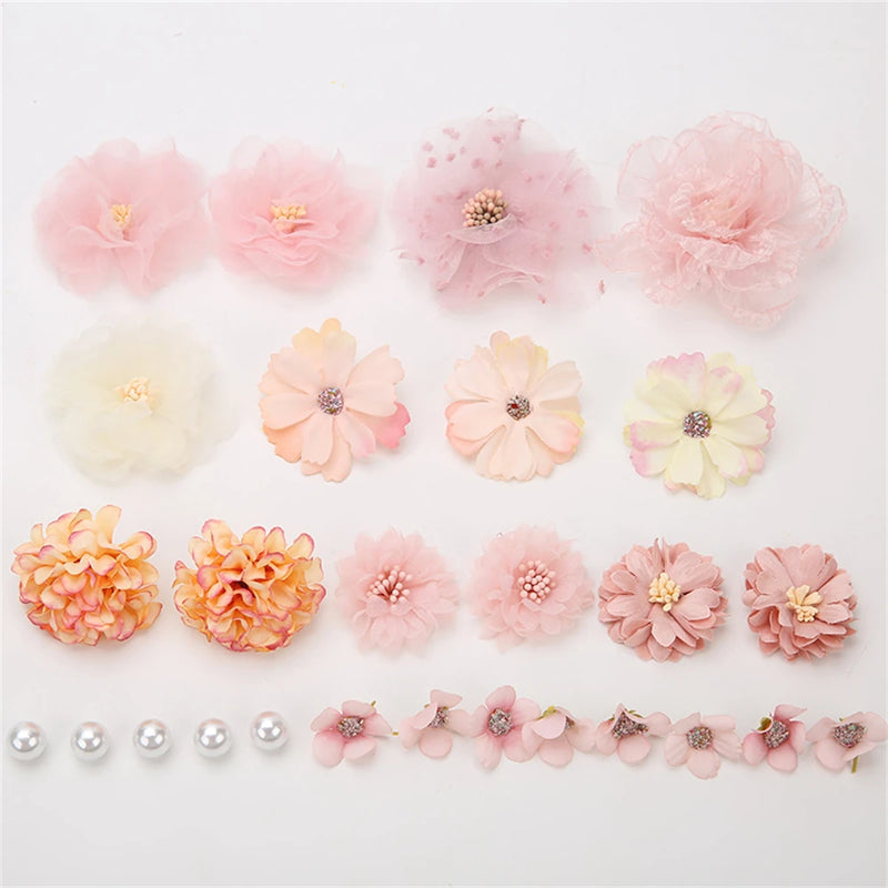 Artificial Flower Leaves Home Decor Wedding Wall Decoration DIY Hair Accessories