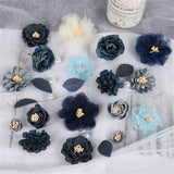 Artificial Flower Leaves Home Decor Wedding Wall Decoration DIY Hair Accessories