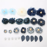 Artificial Flower Leaves Home Decor Wedding Wall Decoration DIY Hair Accessories