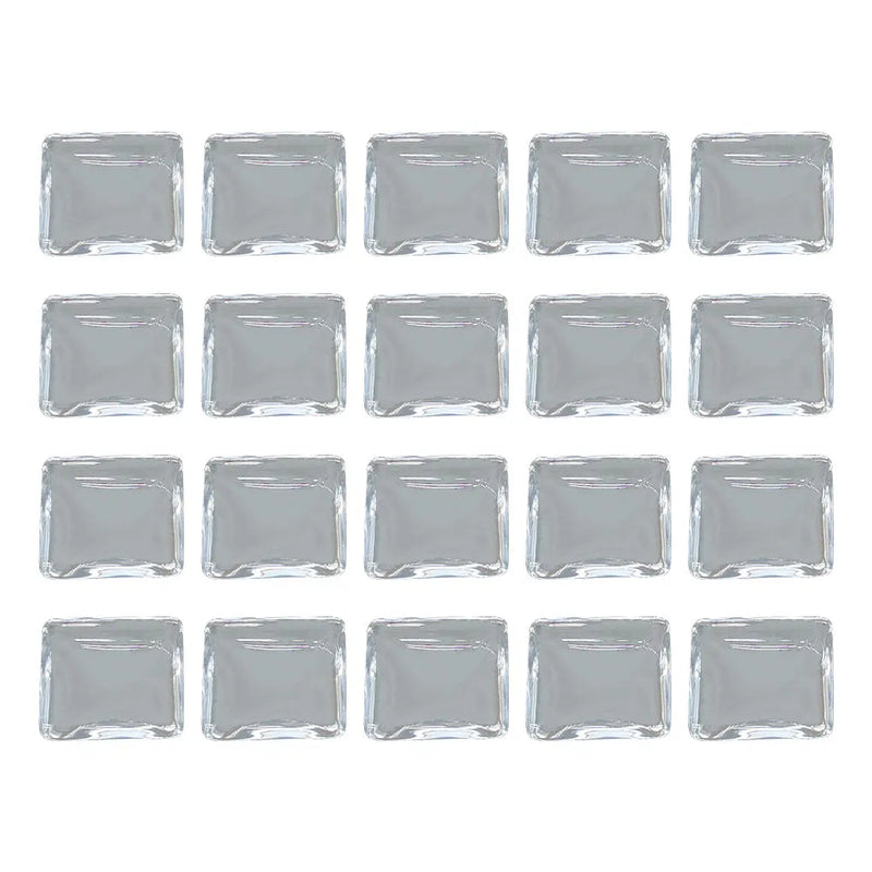Transparent Glass Patch for Relief Pendant