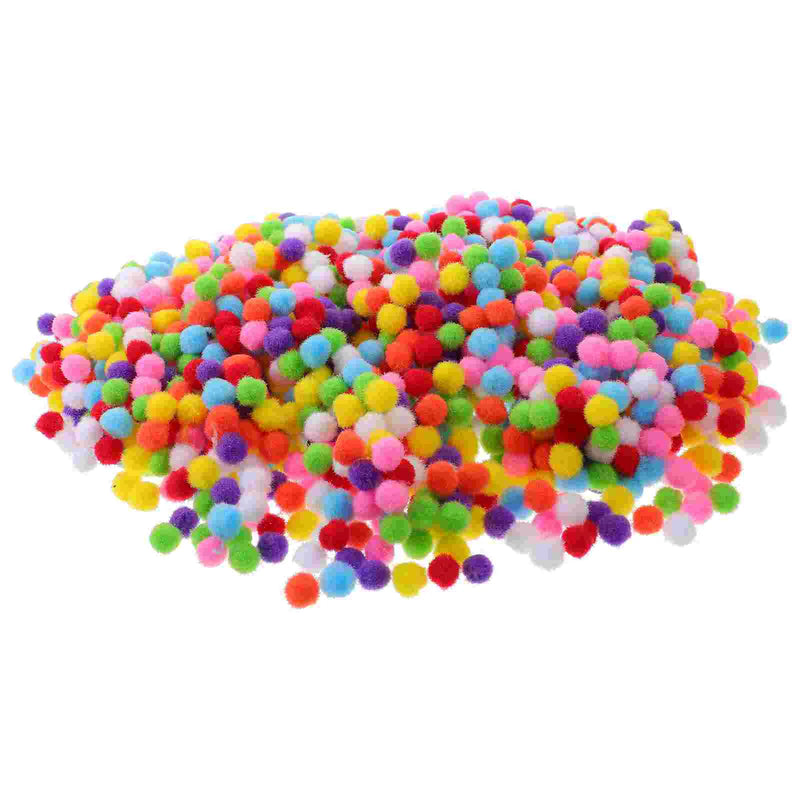 Bag of Crafts Pompoms Fluffy Pompoms Clothing Accessories Diy Materials