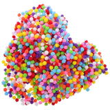 Bag of Crafts Pompoms Fluffy Pompoms Clothing Accessories Diy Materials