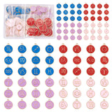 12 Constellation Alloy Enamel Charms Mixed Pendants DIY Jewelry Findings
