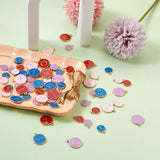 12 Constellation Alloy Enamel Charms Mixed Pendants DIY Jewelry Findings