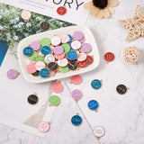 12 Constellation Alloy Enamel Charms Mixed Pendants DIY Jewelry Findings