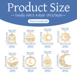 201 Stainless Steel Pendants for DIY Jewelry Making