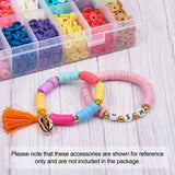 24 Colors Polymer Clay Beads for DIY Jewelry Making - 4mm 6mm 8mm Heishi Bead