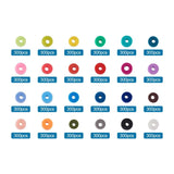 24 Colors Polymer Clay Beads for DIY Jewelry Making - 4mm 6mm 8mm Heishi Bead