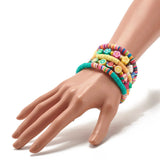 24 Colors Polymer Clay Beads for DIY Jewelry Making - 4mm 6mm 8mm Heishi Bead