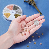 Snowflake Mixed Zinc Alloy Beads Spacers for DIY Jewelry Making