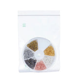 Snowflake Mixed Zinc Alloy Beads Spacers for DIY Jewelry Making