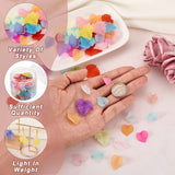 Acrylic Leaf Flower Pendant Charms for Jewelry Making