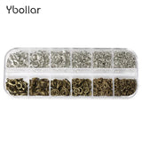 Alloy Jump Rings Clasp Findings 4-8mm Mix  DIY Jewelry Making