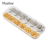 Alloy Jump Rings Clasp Findings 4-8mm Mix  DIY Jewelry Making