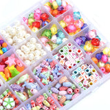 Colorful Bracelet Beads Kit Jewelry Making Set DIY Craft Gift Supplies