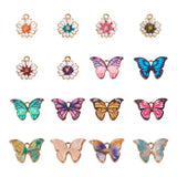 Colorful Butterfly Charms for DIY Jewelry Making