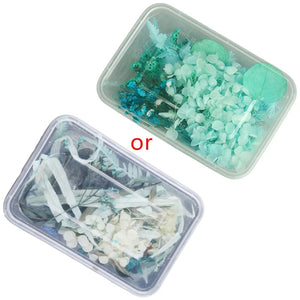 Crystal Epoxy Filler Dry Flower Nail Stickers Resin Material DIY Crafts Art